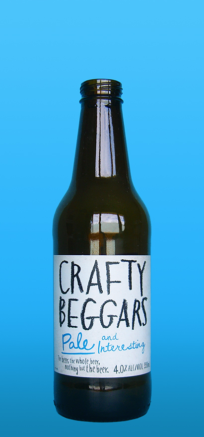 Our Beers, Crafty Beggars - Pale and Interesting English Pale Ale, Crafty Beggars Pale and Interesting English Pale Ale