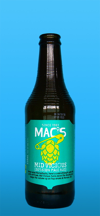 Our Beers, Mac's - Mid Vicious Session Pale Ale, Mac's Mid Vicious Session Pale Ale, Macs - Mid Vicious Session Pale Ale, Macs Mid Vicious Session Pale Ale