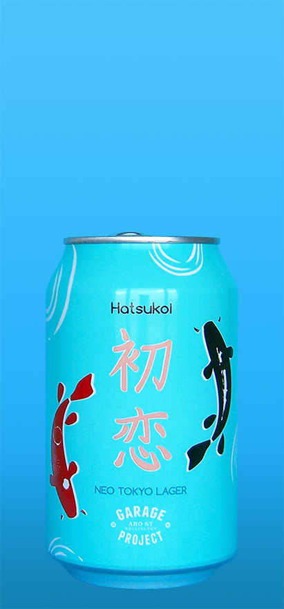 Our Beers, Garage Project - Hatsukoi Neo Tokyo Lager 初恋 (First Love), Garage Project - Hatsukoi Neo Tokyo Lager 初恋 First Love, Garage Project Hatsukoi Neo Tokyo Lager 初恋 (First Love), Garage Project Hatsukoi Neo Tokyo Lager 初恋 First Love