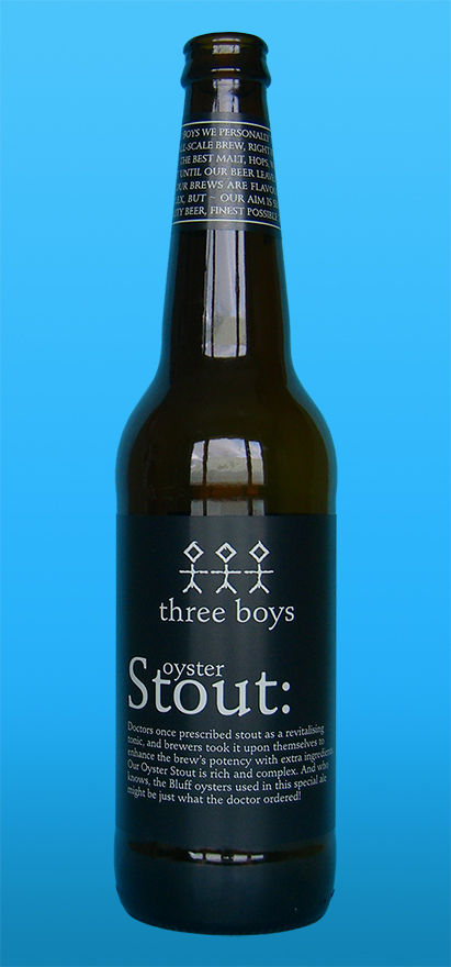 Our Beers, Three Boys - Oyster Stout, Three Boys Brewery - Oyster Stout, Three Boys Brewery Oyster Stout, Three Boys Oyster Stout