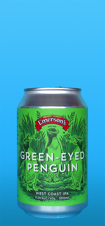 Our Beers, Emerson's - Green-Eyed Penguin West Coast IPA, Emerson's Green-Eyed Penguin West Coast IPA, Emersons - Green-Eyed Penguin West Coast IPA, Emersons Green-Eyed Penguin West Coast IPA