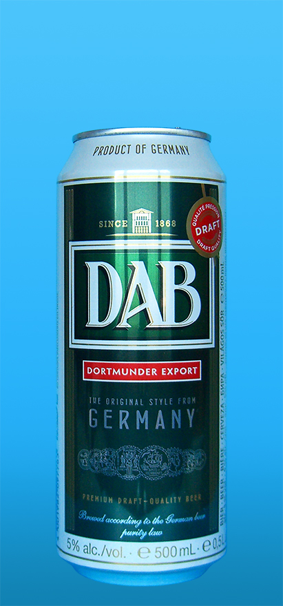 Our Beers, Dortmunder Actien Brauerei - DAB Export Lager, Dortmunder Actien Brauerei DAB Export Lager