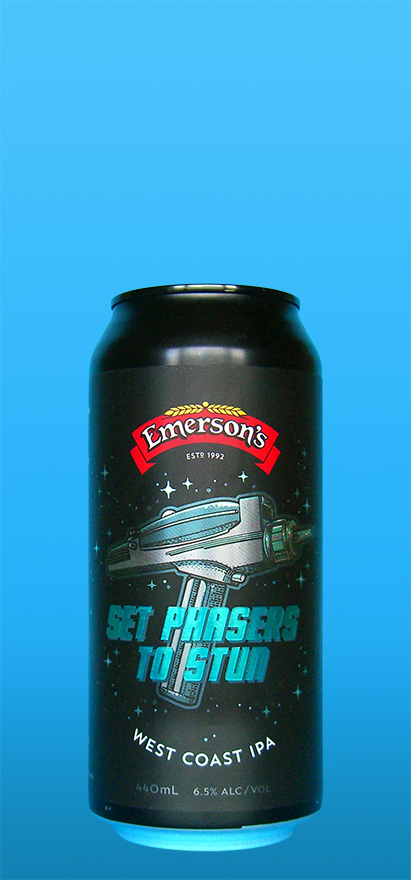 Our Beers, Emerson's - Set Phasers To Stun West Coast IPA, Emerson's Set Phasers To Stun West Coast IPA, Emersons - Set Phasers To Stun West Coast IPA, Emersons Set Phasers To Stun West Coast IPA