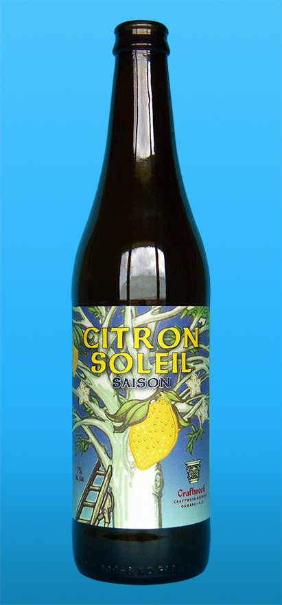 Our Beers, Craftwork - Citron Soleil Saison, Craftwork Brewery - Citron Soleil Saison, Craftwork Brewery Citron Soleil Saison, Craftwork Citron Soleil Saison