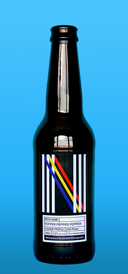 Our Beers, New New New Corporation - Pepper Pepper Pepper Chilli Pilsne, New New New Corporation - Pepper Pepper Pepper: Chilli Pilsne, New New New Corporation Pepper Pepper Pepper Chilli Pilsne, New New New Corporation Pepper Pepper Pepper: Chilli Pilsne