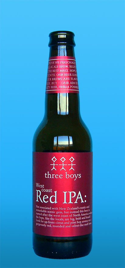Our Beers, Three Boys - West Coast Red IPA, Three Boys West Coast Red IPA, Three Boys West Coast Red Iindia Pale Ale