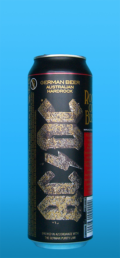 Our Beers, Karlsberg Brauerei - AC/DC Beer Rock or Bust Pilsner, Karlsberg Brauerei AC/DC Beer Rock or Bust Pilsner