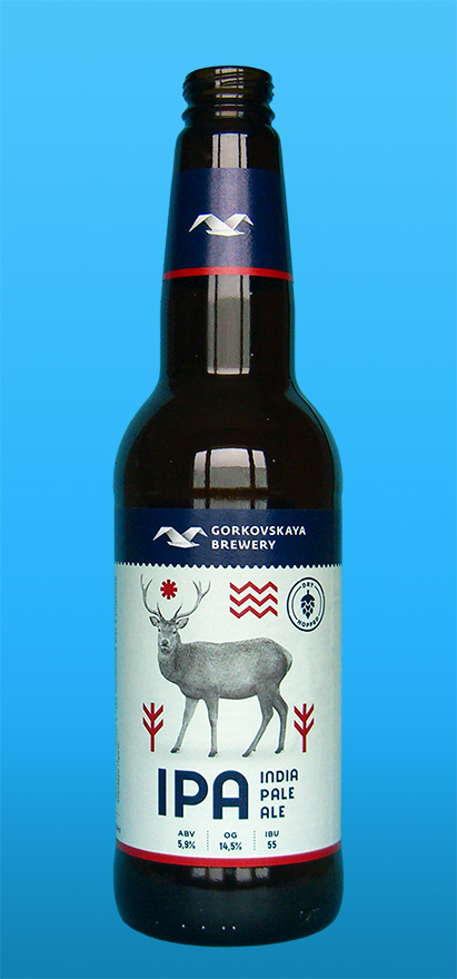 Our Beers, Gorkovskaya - IPA India Pale Ale, Gorkovskaya Brewery - IPA India Pale Ale, Gorkovskaya Brewery IPA India Pale Ale, Gorkovskaya IPA India Pale Ale
