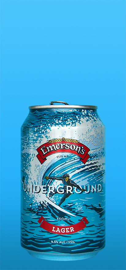 Our Beers, Emerson's - Underground Lager, Emerson's Underground Lager, Emersons - Underground Lager, Emersons Underground Lager