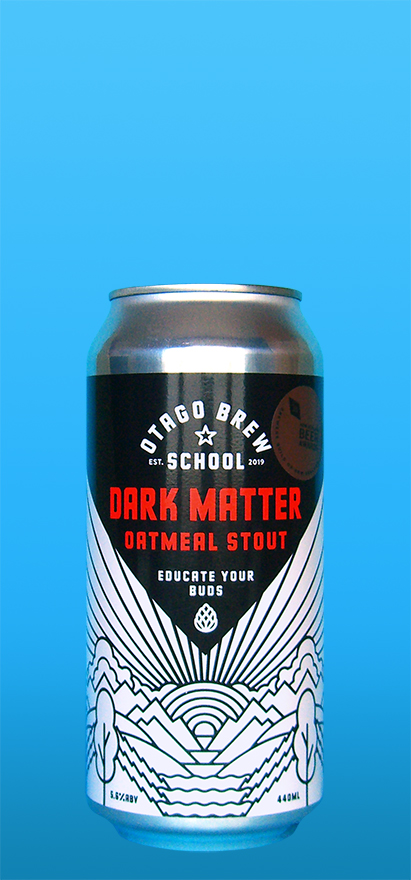 Our Beers, Otago Brew School - Dark Matter Oatmeal Stout, Otago Brew School Dark Matter Oatmeal Stout