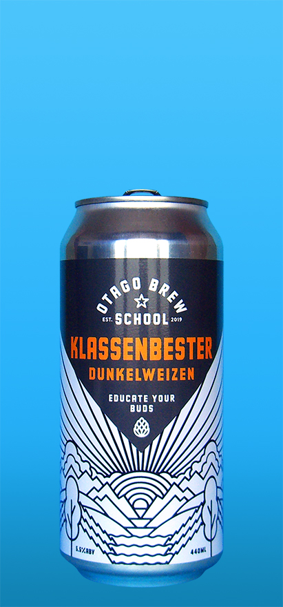 Our Beers, Otago Brew School - Klassenbester Dunkelweizen, Otago Brew School Klassenbester Dunkelweizen