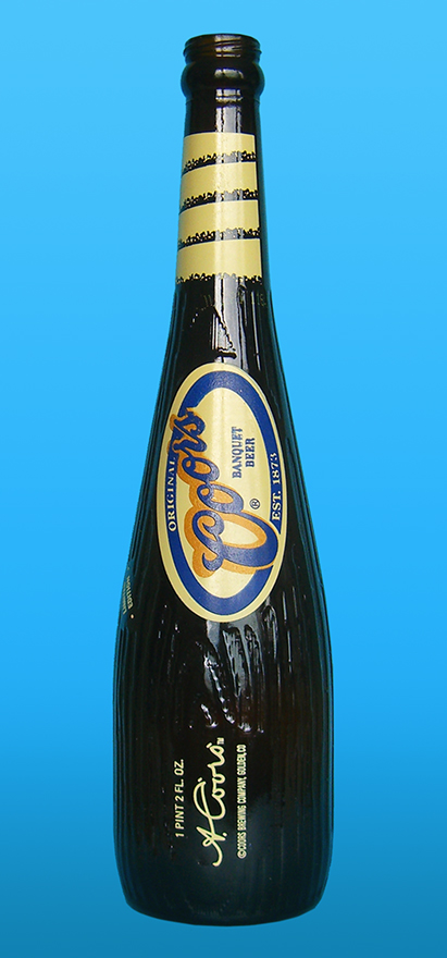 Coors - Banquet Beer With Limited Edition Baseball Bat Bottle