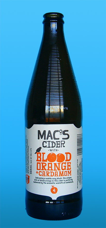 Macs - cider with Blood Orange Cardamom